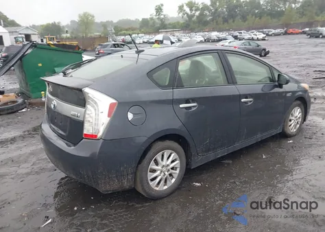 2012 Toyota Prius Plug-In Advanced из США, поврежденный, VIN JTDKN3DP7C3010305